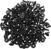[BUGUUYO] 100pcs Dishwasher Panel Retainer Clips Trim Fasteners for Easy Installation Compatible Dishwashers Secure Kick Plate Support Simple Screw