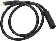 9 Pin Wheel Motor Extension Cable, Motor Nine-core Cable Motor Extension Cord, Motor Extension Cable for Electric Bike Female to Male Wire E-Bike Accessory (1.5 Flat 600mm)