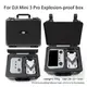 適用於 DJI Mini 3 PRO 收納盒便攜式手提箱硬盒 DJI RC 控制器配件防爆便攜盒