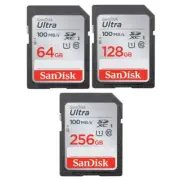 Sandisk Ultra 16GB 32GB 64GB 128GB 256GB SDXC SDHC SD Flash Card UHS-I Class 10