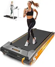 Walking Pad Treadmill, BestGod Incline Under Desk Treadmill 330lbs Capacity, 2.5HP Portable Treadmills for Home, Compact Treadmill Mini Walking Pad, Running Machine with Remote Control and LED Display