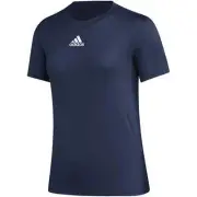 adidas Women's Pre Game T-Shirt Navy Blue Sie Medium HI5293