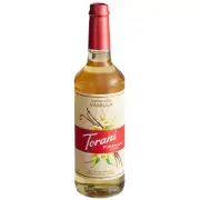 Torani Puremade Signature Vanilla Flavoring Syrup 750 mL Glass Bottle 880602488
