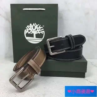 ❤小鹿優選❤全新免運 美國奧萊正品代購Timberland添柏嵐男士針扣真皮牛皮休閑皮帶腰帶