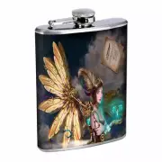 Steampunk Power Em3 Flask 8oz Stainless Steel Hip Drinking Whiskey