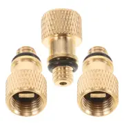 3pcs Copper Presta To Valve Adapter For Road And Mountain Bikes Bike