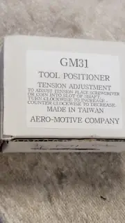 GM31 Aero-Motive Tool Positioner NEW IN BOX FREE SHIPPING LOC T1
