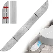 PRITOK Door Threshold Ramp Robot Vacuum Cleaner Accessories: 68.8 cm Door Threshold Ramps Steps with 17 cm Sill Strip Extension, Sweeper Sill Strip for Household, Vacuum Cleaner Replacement Parts,