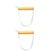 2x Cuisena Stainless Steel Pastry Blender Dough Cutter Mixer Kitchen/Baking Tool