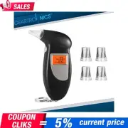 1PC Professional New LCD Digital Breath Alcohol Tester Breathalyser Police US!