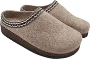 [Primo Calzature] Le Viennesi Women's Winter Slippers Boiled Wool Slippers for Home Sustainable Crafts Made in Italy