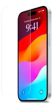 2D Tempered Glass iPhone 15 - iPhone 15 Pro - Clear