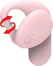 [Generic] Heated Ear Muffs - Rechargeable Heated Ear Warmers | Rotatable 3 Modes Winter Ear Protection, 1000mAh Battery Capacity Thermal Ear Muffs, Left And Right Wearable for Home, Traveling, Hiking,
