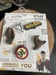 Crocs Jibbitz Charms Harry Potter Original Uniquely You Golden Snitch 5 Pack