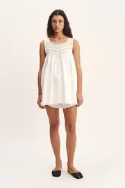 EZRA TUNIC - VINTAGE WHITE