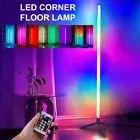 LED Floor Lamp Corner Light Lamp RGB+White Modern Smart Compatible with Alexa