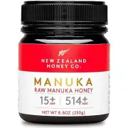New Zealand Honey Co. Raw Manuka Honey UMF 15+ | MGO 514+, UMF Certified / 8.8oz