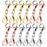 12 Pcs Lobster Clasp Jewellery Clasps Swivel Lanyards Snap Hooks