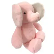 Carter's Just One You elephant 9" plush pink crinkle ears stuffed animal Soft