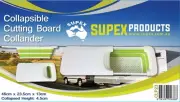 Supex Collapsible Cutting Board with Colander CLP23