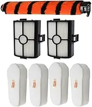 Drum Main Brush, Filter，Compatible for Shark HZ500 HZ500UK HZ500UKT Vacuum Cleaner Cleaning Accessories