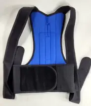 Adjustable Posture Corrector Low Back Support Shoulder Brace Belt Small 27-30"