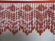 BEADED FRINGE TRIM -5 TO 5.5 INCH -BB-955 -14