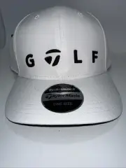 Taylor Made Golf Logo Hat SnapBack Golf Cap NEW With Tags- Free Ship- (2Y)