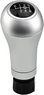 EXEGPLPVK Car Styling 6 Speed Car Gear Stick Shift Knob Fit for Mercedes Fit for Benz W203 S203 CL203 W209 W204 C204 C63 C300 C250 W207 A207 W212(A-Big Hole 14.5mm-03)