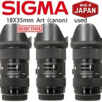 在飛比找蝦皮購物優惠-適用於佳能的 Sigma 18-35mm F1.8 Art 