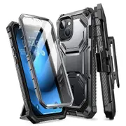 For Iphone 14 Plus Case 6.7' Armorbox Full-body Rugged Kickstand Holster Protective Case with Built-in Screen Protector