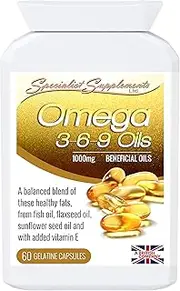 Omega 3-6-9 Oils 60 Gelatin Capsules