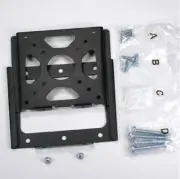 Black 14-32" Slim Low Profile Wall Mount Bracket for 77lbs LCD TV & Monitor
