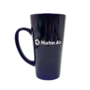 Hahn Air Executive Lines Coffee Mug Blue Tall Airlines Ceramic Rare Cup VHTF