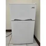 （二手）東元雙門小冰箱 100L  R1001W