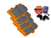 EBC Brake Pads Orange Fabric Front for Lotus Evora Clio 2 DP9036 (for: Renault)