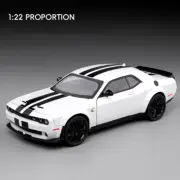 1:24 Dodge Challenger SRT Hellcat Alloy Musle Car Model Diecasts Metal Sports Ca