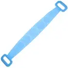 Shower Exfoliator Men's Bathing Brush Back Scrubber Silicone Towel