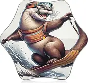 [Joitme] Sporty Otter Snow White Kids Umbrellas, Umbrella Stick Kids, Sun Umbrella Uv Protection