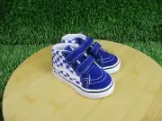 Vans Toddler Sk8-Mid Reissu Blue Strap up Shoe Size 4 NIB