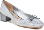 Brand New Franco Sarto Womens Natalia Square Toe Block Heel Light Blue US 9.5 M