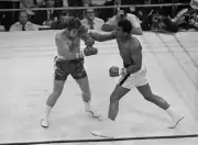 Cassius Clay And Jerry Quarry Boxing 1970 OLD BOXING PHOTO