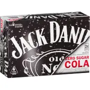 [Jack Daniels] Jack Daniels & No Sugar Cola Can 375mL