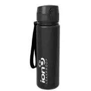 Ion8 LEAK PROOF SLIM DRINK BOTTLE 500ml One Touch Flip-Top Opening CARBON