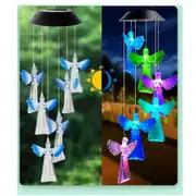 Angel Wind Chime Solar Wind Chimes Outdoor Gardening Gifts