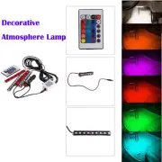 4x LED Strip Light for Cars Inside car Lighting interior Glow Color W/IR control (for: Mitsubishi)