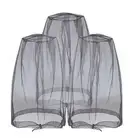 Mosquito Head Mesh Nets Gnat Face Netting for No See Ums Insects Bugs Gnats B...