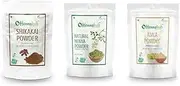 HENNAHUB Shikakai, Henna and Amla powder 200g x 3 pack | Organic Hair care Combo Pack | Total 600 gm