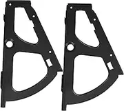 Generic 2pcs Heavy Duty Concealed Cabinet Hinges with Flip Frame for Shoe Storage Stylish Black Hardware for Stability Homes and Offices