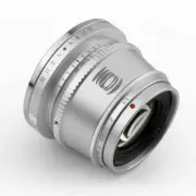 Silver TTArtisan 35mm F1.4 MF Lens for Fujifilm Fuji X-T5 H2s S20 S10 T30 Camera